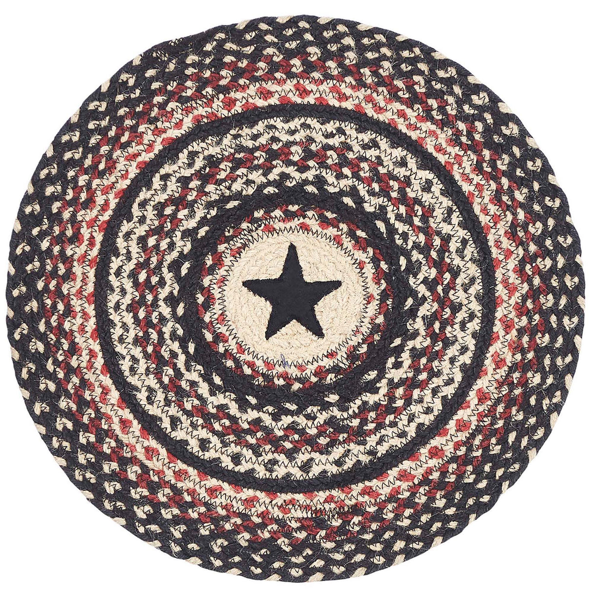 Colonial Star Jute Trivet 15, Set of 3