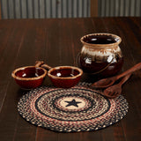 Colonial Star Jute Trivet 15, Set of 3