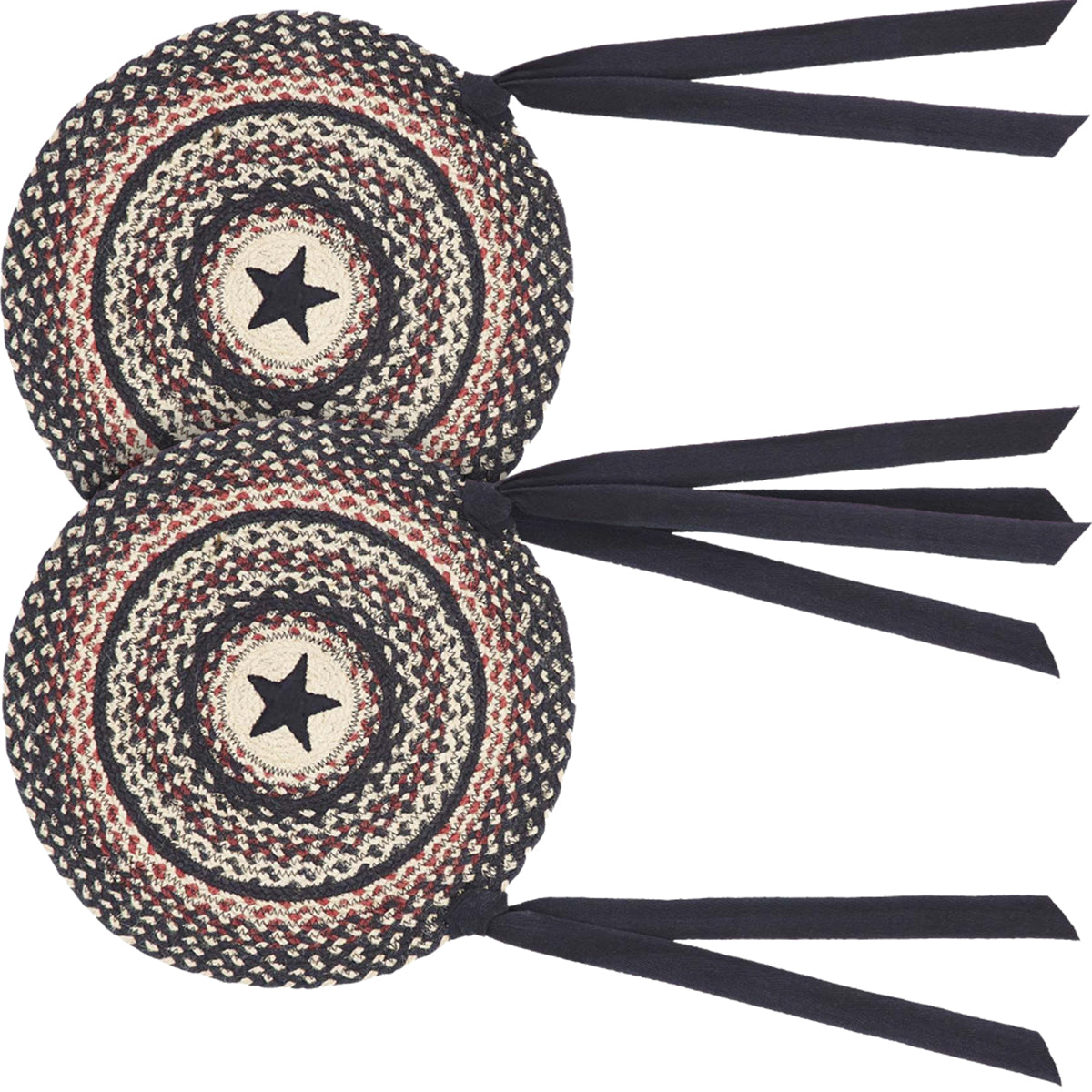 Colonial Star Jute Chair Pad 15 inch