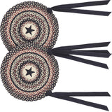 Colonial Star Jute Chair Pad 15 inch