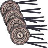 Colonial Star Jute Chair Pad 15 inch