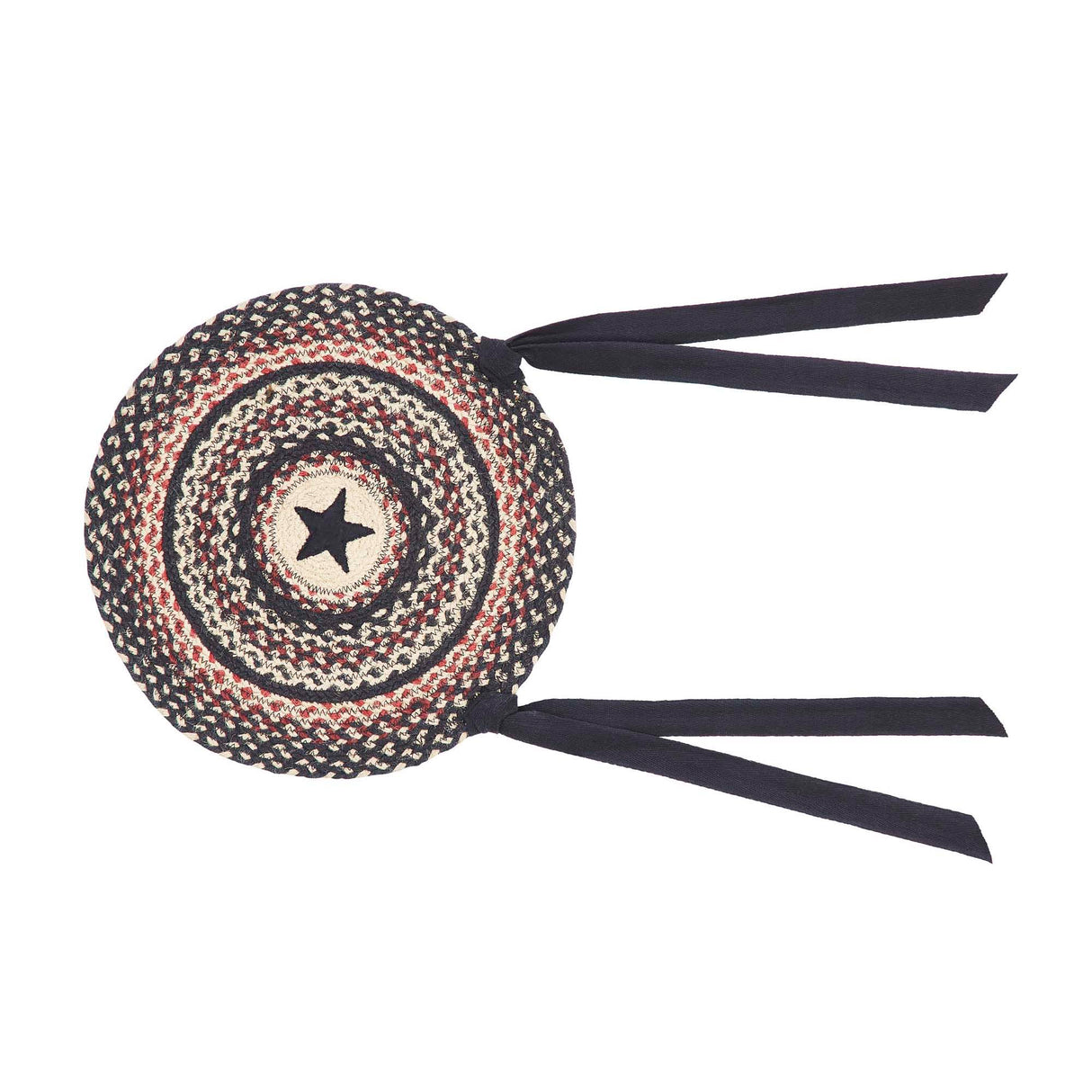 Colonial Star Jute Chair Pad 15 inch