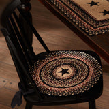 Colonial Star Jute Chair Pad 15 inch