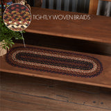Beckham Jute Stair Tread Oval Latex 8.5x27, Set of 7