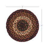 Beckham Jute Trivet 8, Set of 3
