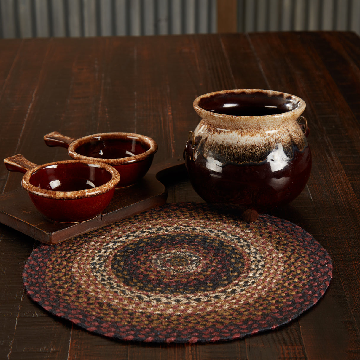 Beckham Jute Trivet 15, Set of 3