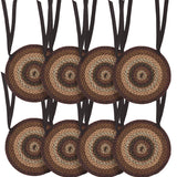 Beckham Jute 15 Inch Chair Pad