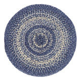 Great Falls Blue Jute Trivet 15, Set of 3