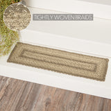 Cobblestone Jute Stair Tread Rect Latex 8.5x27, Set of 7