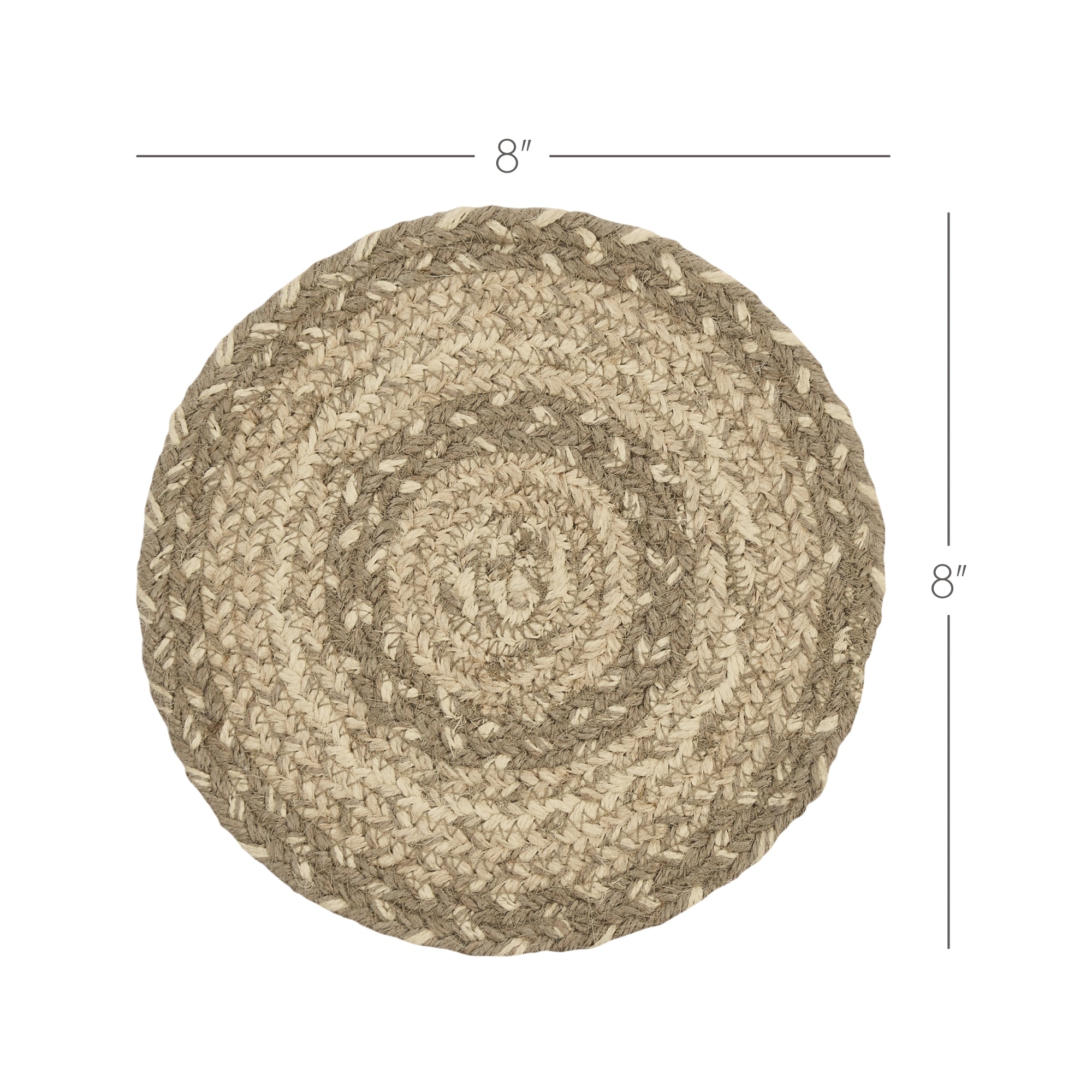 VHC Brands Cobblestone Jute Trivet - Thumbnail 5