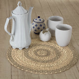 Cobblestone Jute Trivet 15, Set of 3