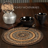 Espresso Jute Trivet 15, Set of 3