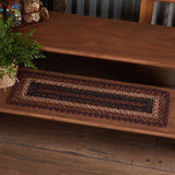 Beckham Jute Stair Tread Rect Latex 8.5x27, Set of 7