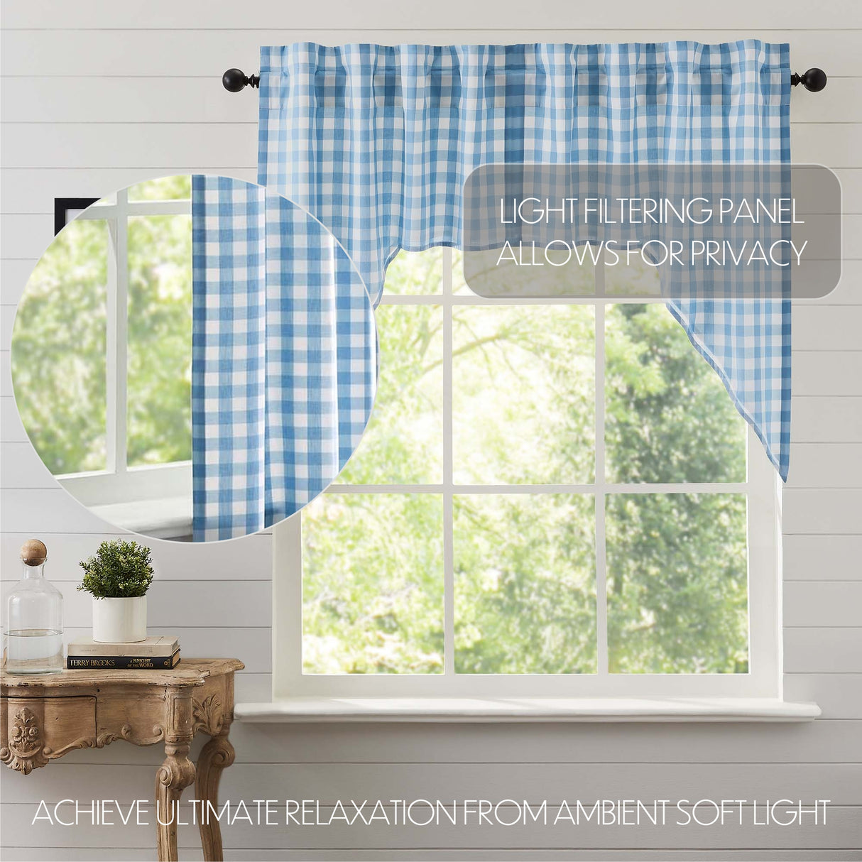 Annie Buffalo Check Curtain Set