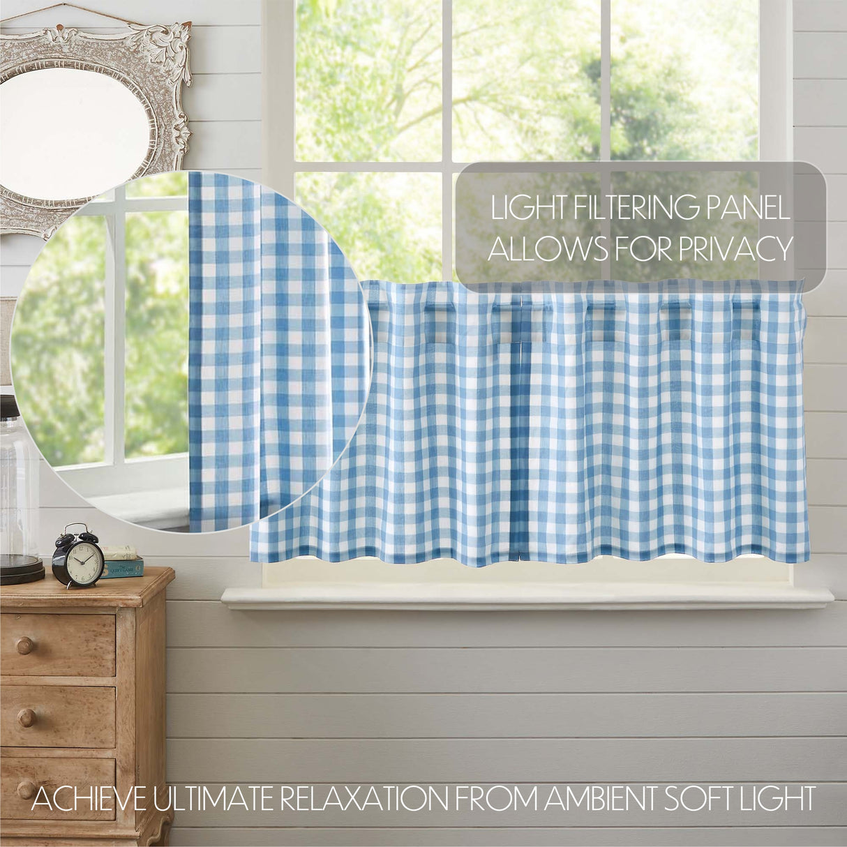 Annie Buffalo Check Curtain Set
