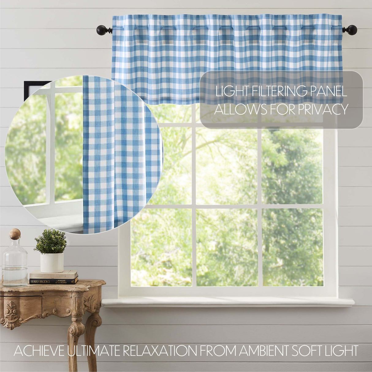Annie Buffalo Check Curtain Set