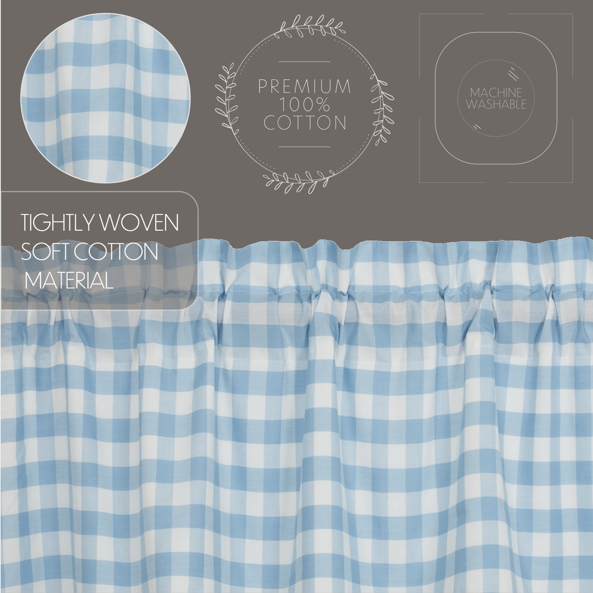 Annie Buffalo Check Curtain Set