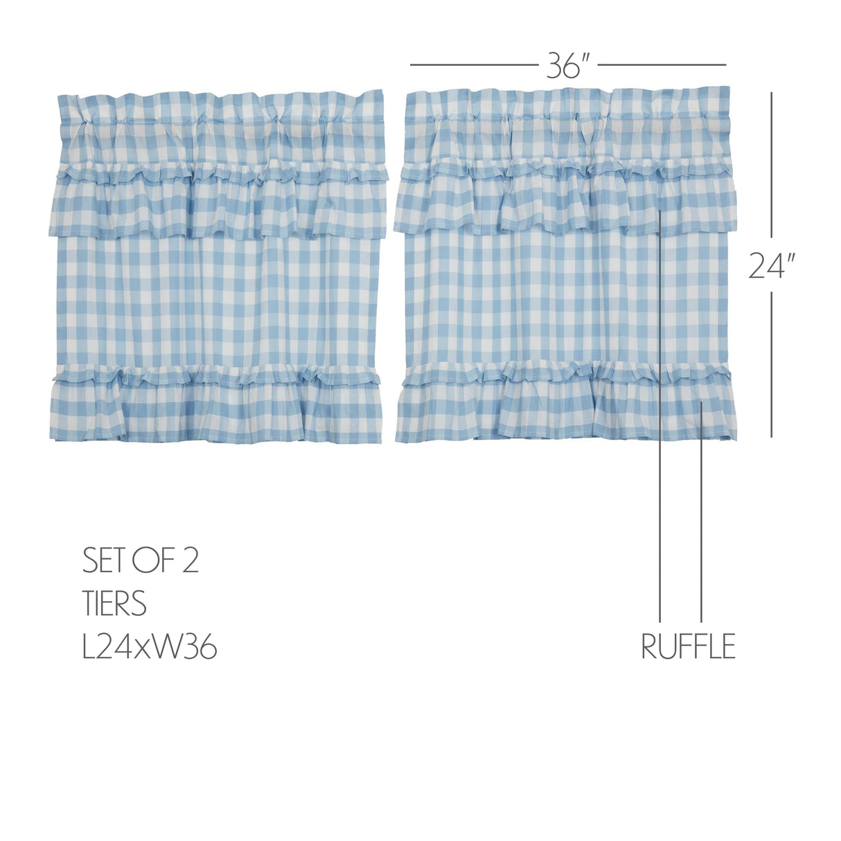 Annie Buffalo Check Curtain Set