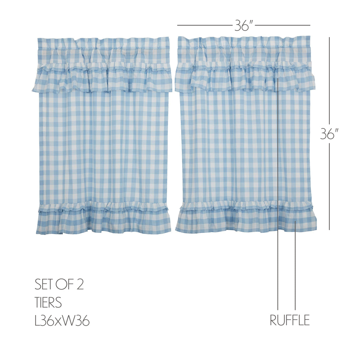 Annie Buffalo Check Curtain Set