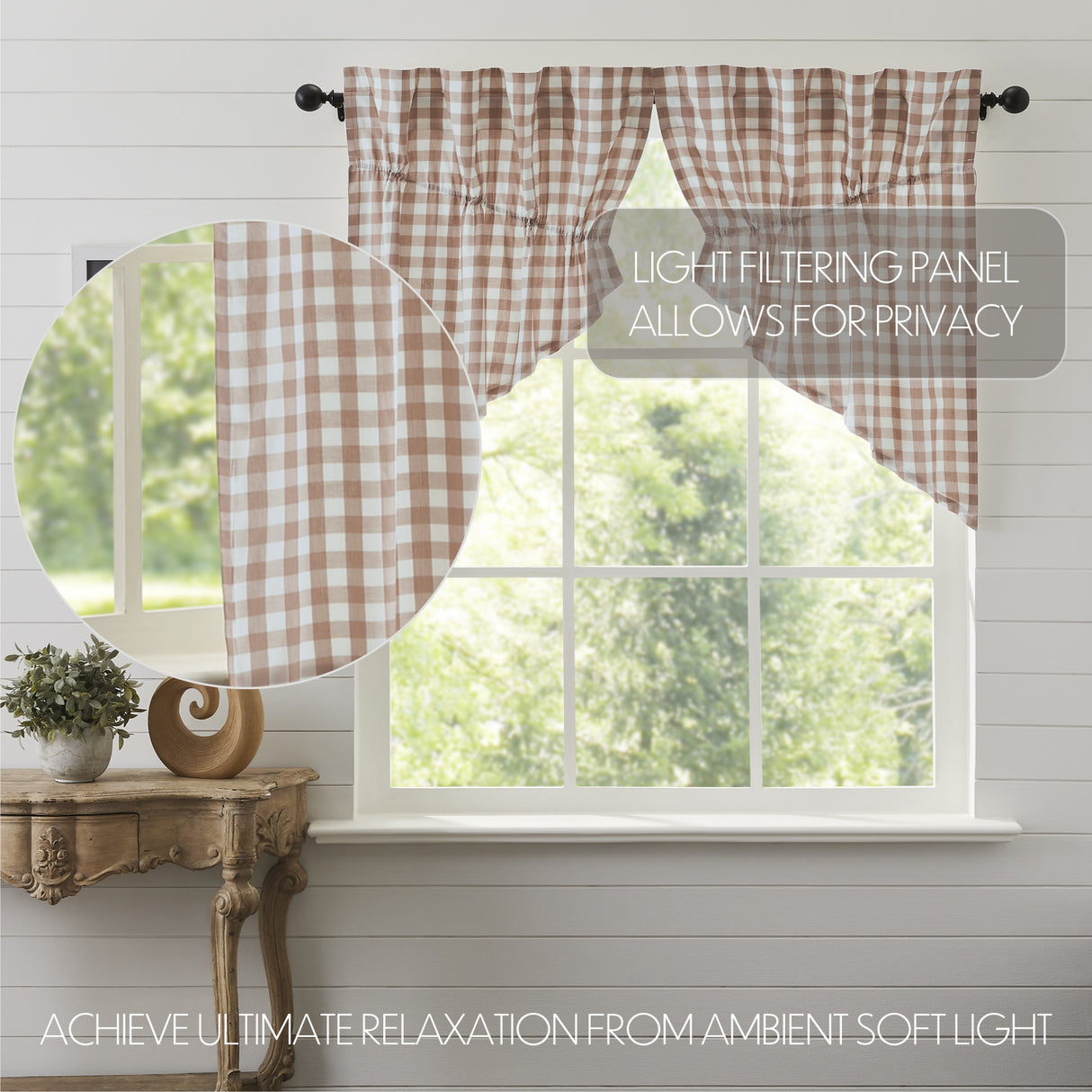 Annie Buffalo Check Curtain Set