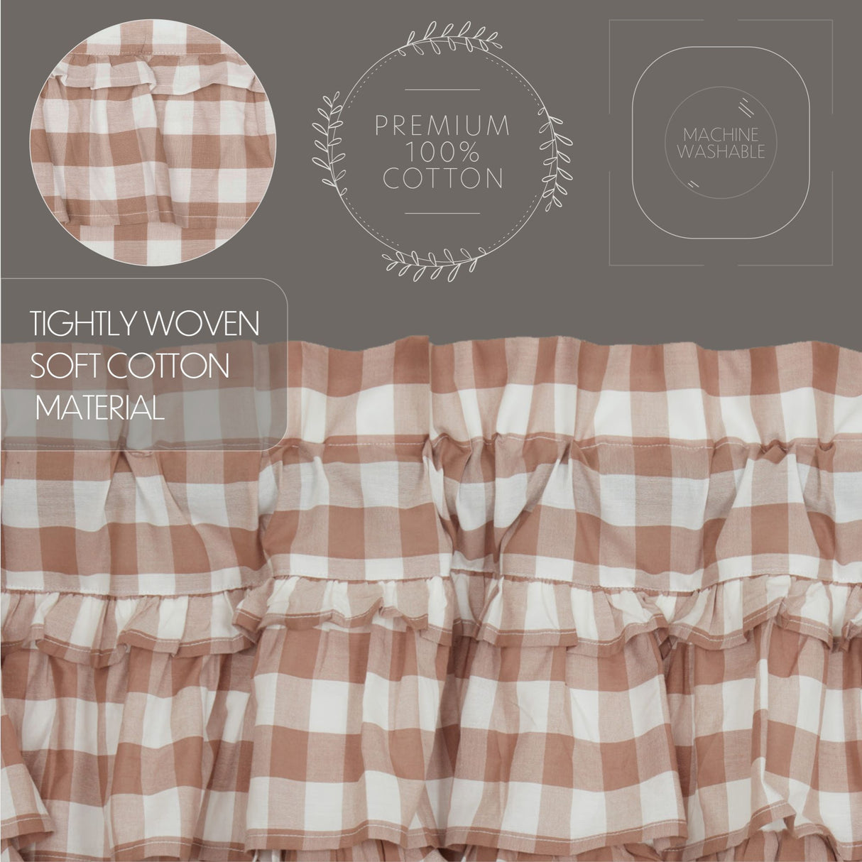 Annie Buffalo Check Curtain Set