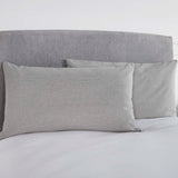 Burlap Dove Gray Sham, Set of 2