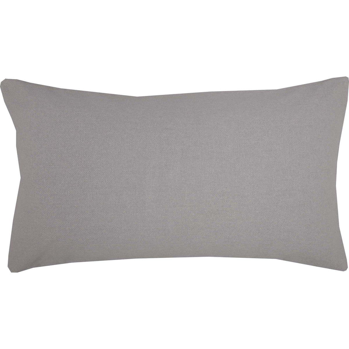 Burlap Dove Gray Sham, Set of 2
