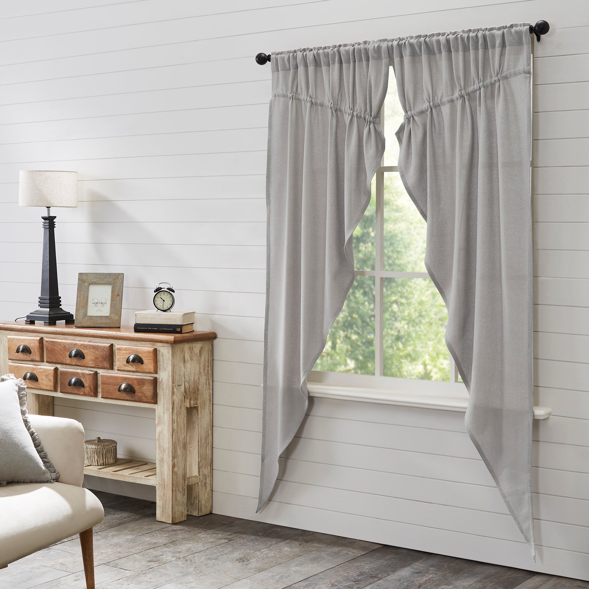 Burlap Prairie Long Panel Set