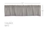 Burlap Antique Curtain Set