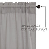 Burlap Antique Curtain Set