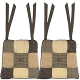 Kettle Grove 14 Inch Patchwork Chair Pad