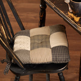 Kettle Grove 14 Inch Patchwork Chair Pad