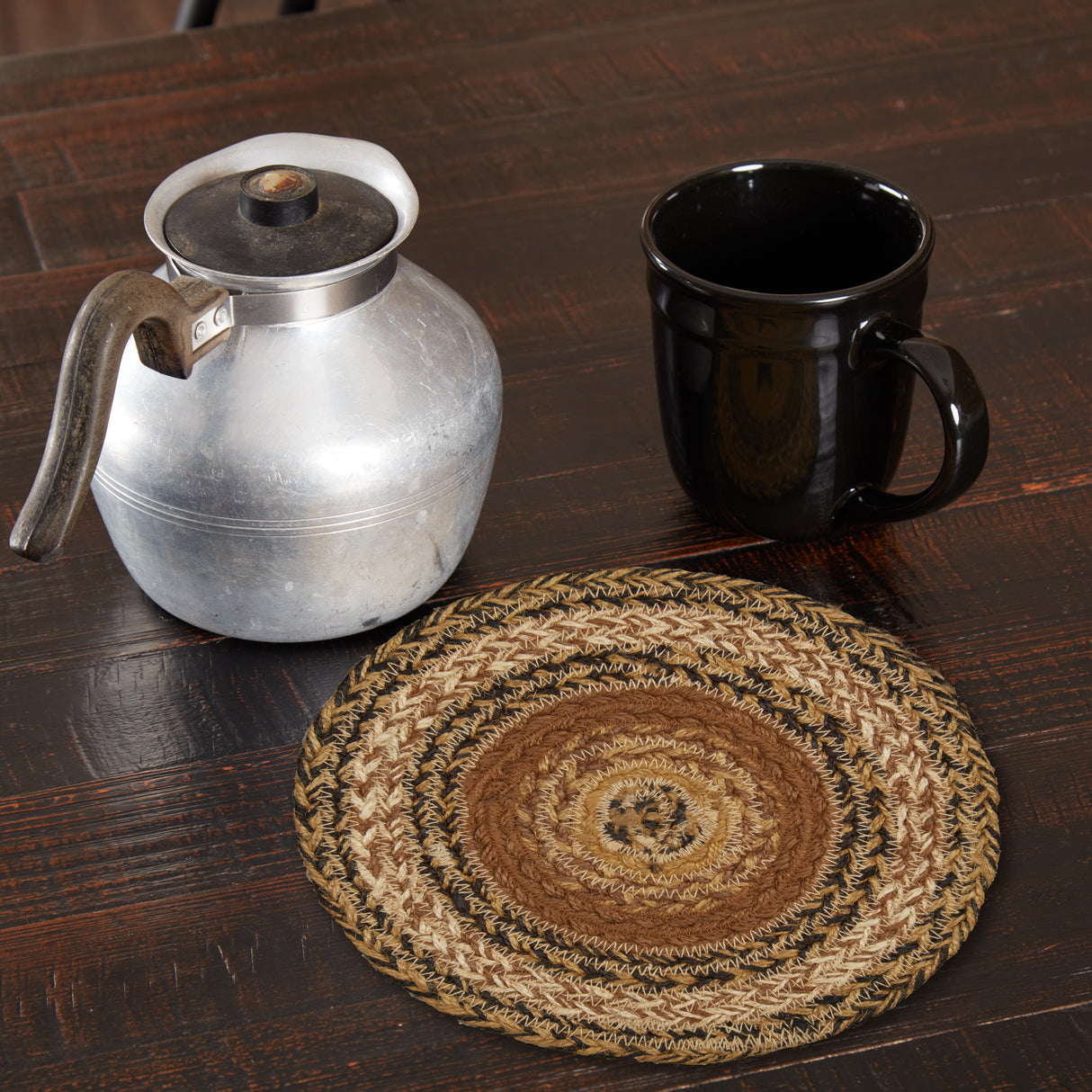 Kettle Grove Jute Trivet 8, Set of 3