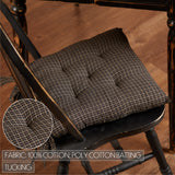 Kettle Grove 14 Inch Plaid Chair Pad
