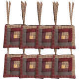 Millsboro 14 Inch Log Cabin Patch Chair Pad