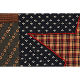 Patriotic Patch Quilted Throw 50x60