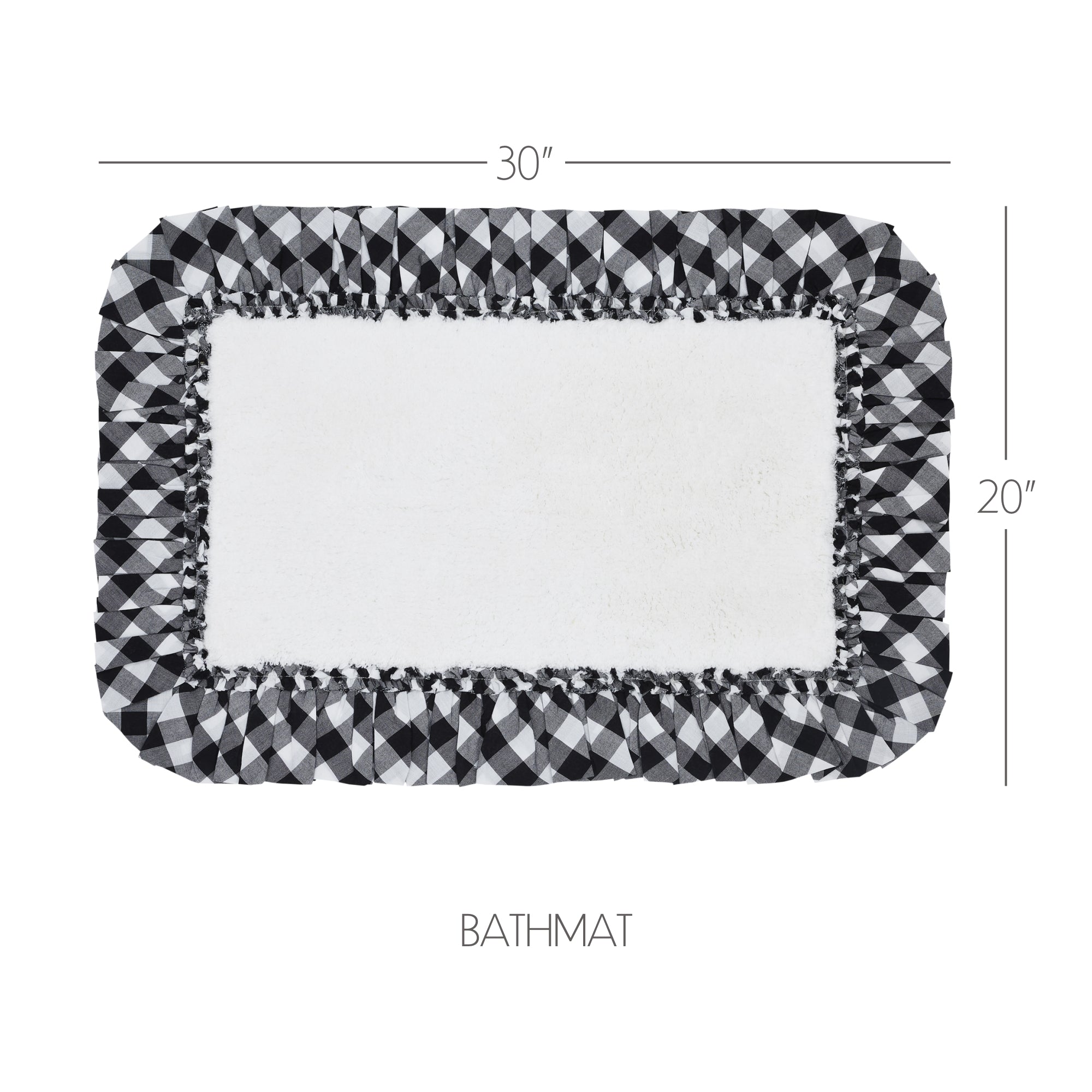 VHC Brands Annie Bath Mat - Thumbnail 5