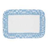 VHC Brands Annie Buffalo Check Dusk Blue 2pc Bathhmat Set, 20x30 and 27x48