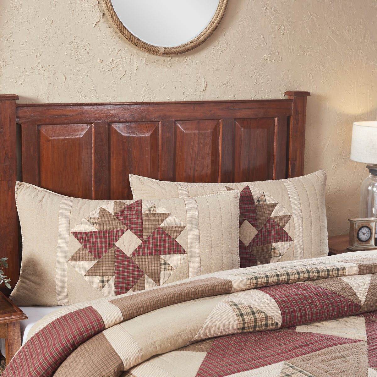 Cider Mill King Sham 21x37, Set of 2