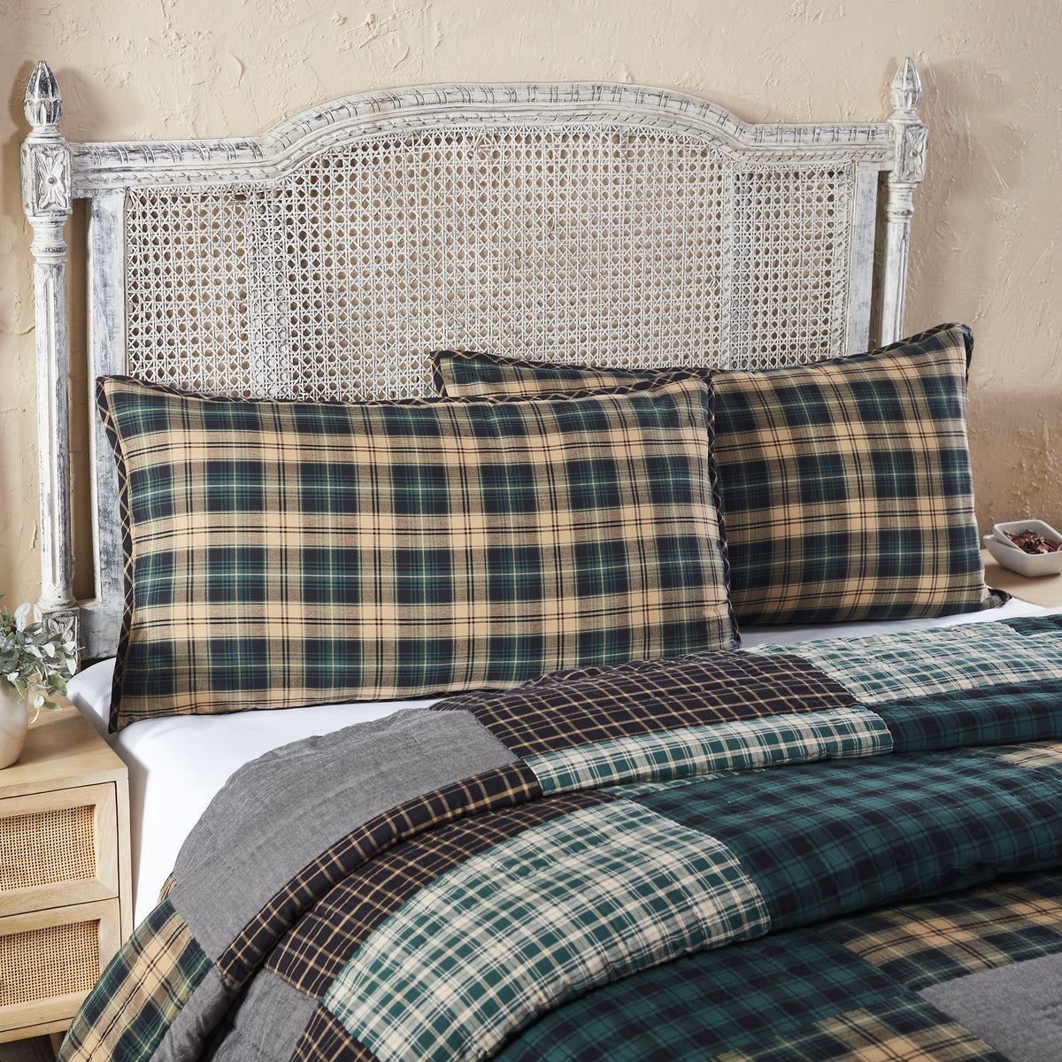 Pine Grove King Sham 21x37, Set of 2