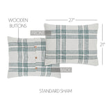 Pine Grove Plaid Standard Sham 21x27, Set of 2