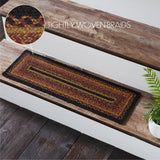 Heritage Farms Jute Stair Tread Rect Latex 8.5x27, Set of 7