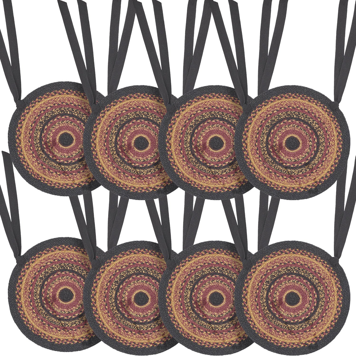 Heritage Farms 15 Inch Jute Chair Pad