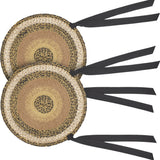 Kettle Grove 15 Inch Jute Chair Pad