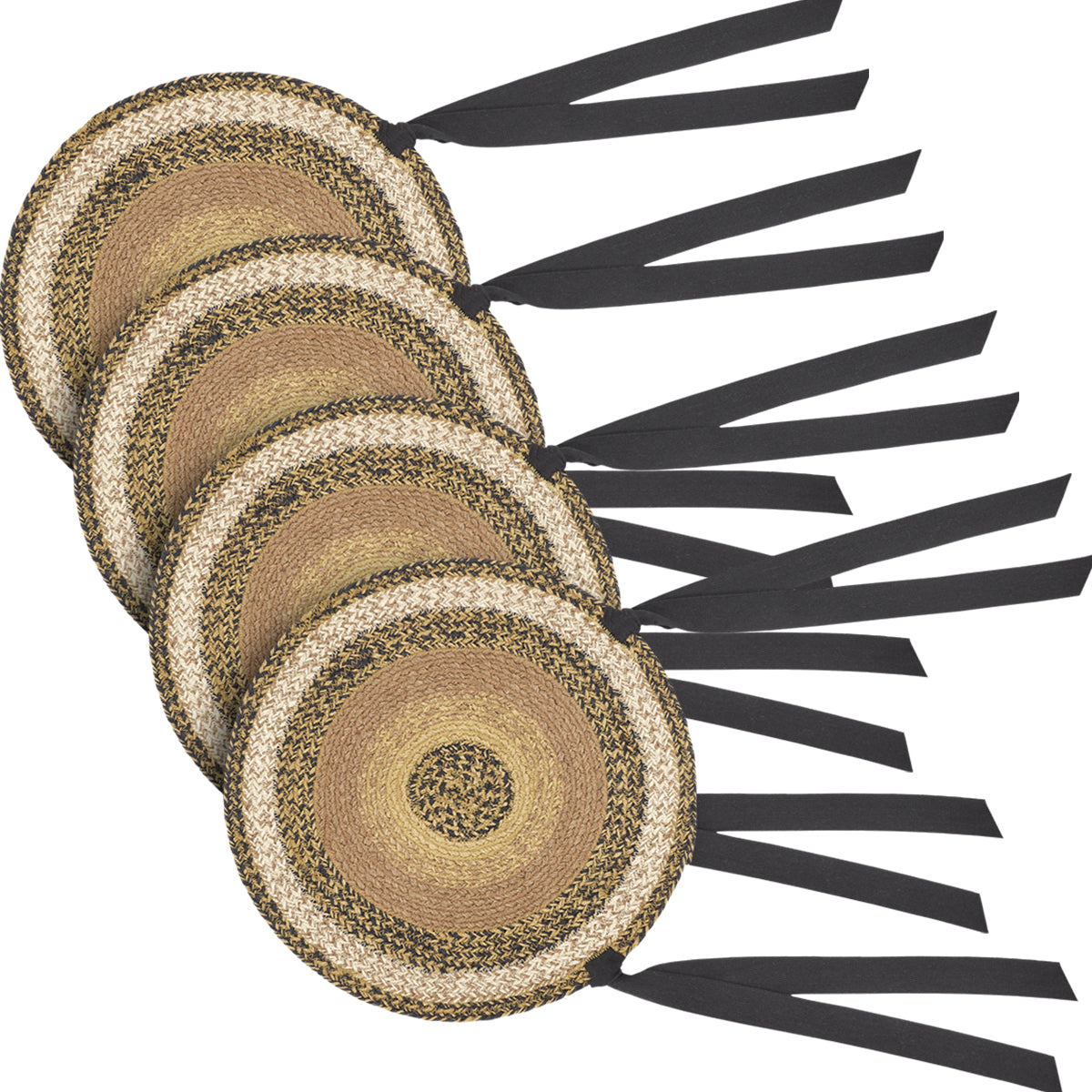 Kettle Grove 15 Inch Jute Chair Pad