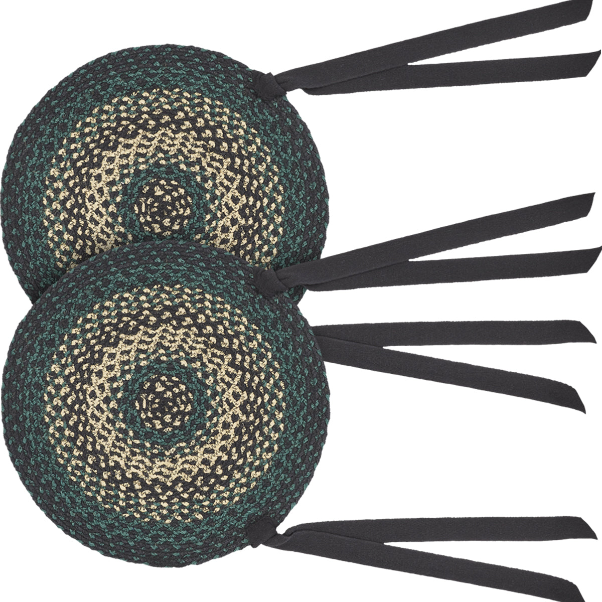 Pine Grove 15 Inch Jute Chair Pad