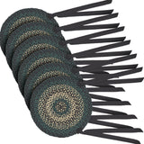 Pine Grove 15 Inch Jute Chair Pad