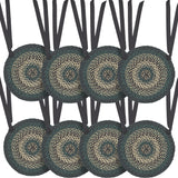 Pine Grove 15 Inch Jute Chair Pad
