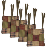 Tea Cabin 14 Inch Patchwork Chair Pad