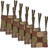Tea Cabin 14 Inch Patchwork Chair Pad